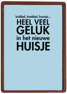 knibbel knabbel knuisje heel veel geluk in jullie huisje
