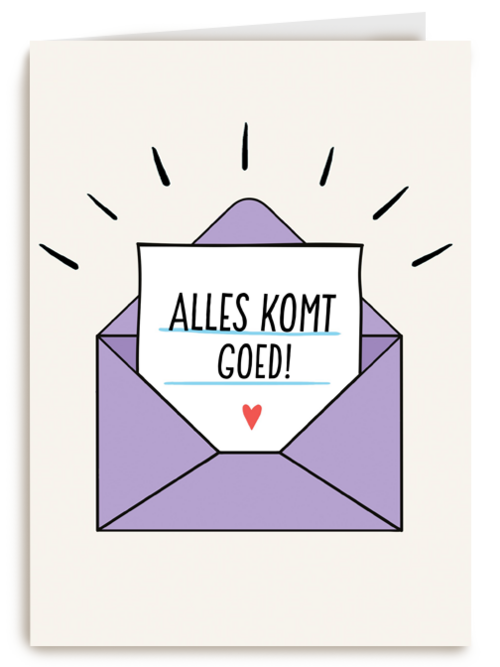 Sterktekaart Alles komt goed