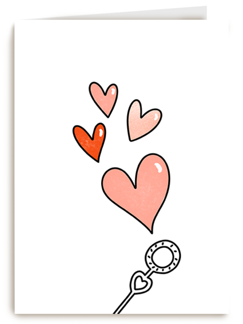 Kaart Hallmark | Felicitatie Huwelijk Verloving Liefde | Liefde Sleutel Tot Je Hart