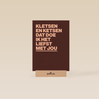 liefde kaart andc kletsen en ketsen