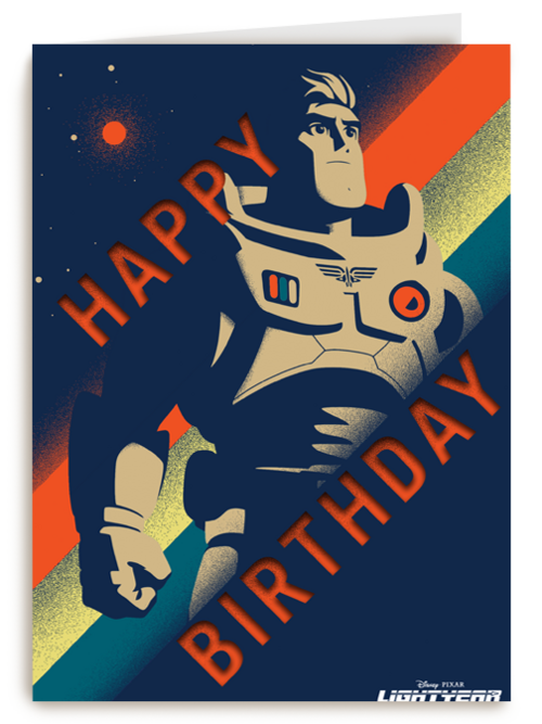 Verjaardagskaart Hallmark | Verjaardag Kaart Lightyear Happy Birthday