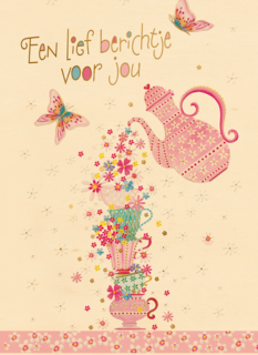 zomaar kaart klassiek turnowsky een lief berichtje