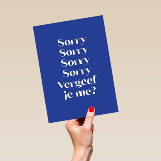 AndC Sorry vergeef je me