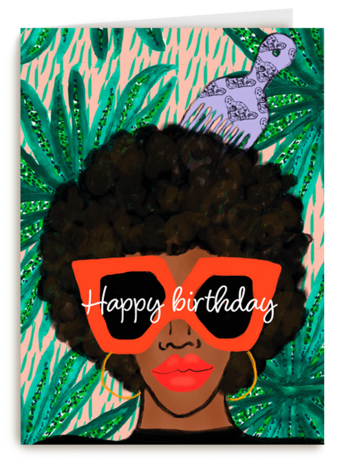 Kaart | Hallmark | Verjaardag | Happy Birthday Bouffants And Broken Hearts