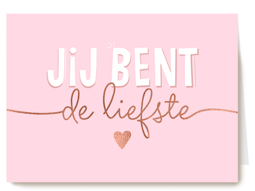 Kaart Hallmark | Moederdag | Jij Bent De Liefste Roze