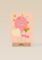 babykaart dochter welkom lief meisje roze ballon
