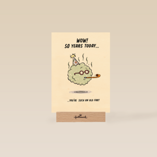 Verjaardagskaart 50 grappig old fart