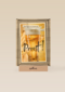 glas bier in lijst