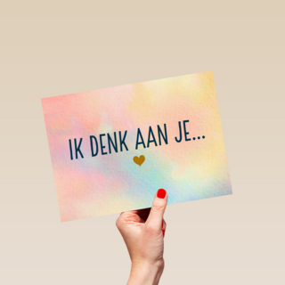 een hartje voor een vriend