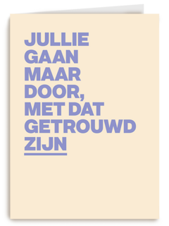 Door met getrouwd zijn AndC