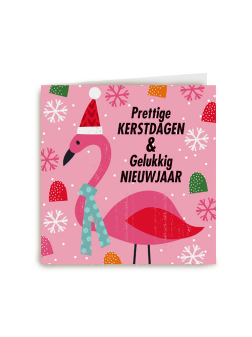 flamingo kerstfeest