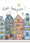 Kerstkaart getekend Lieve kerstgroet