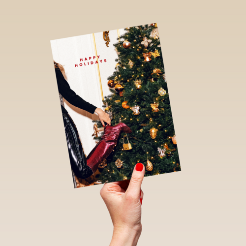 Vondels kaart happy holidays