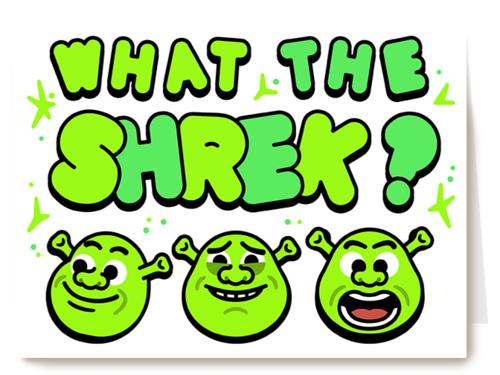 Verjaardagskaart Hallmark | What The Shrek