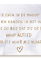 Valentijnskaart romantisch Altijd sta jij voor mij klaar