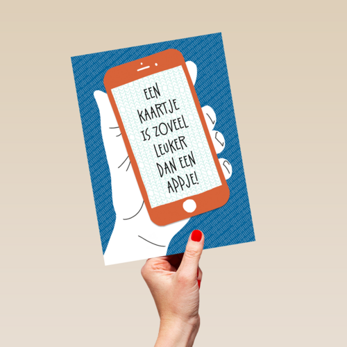 Verjaardagskaart zoveel leuker dan een appje