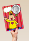 fotokaart bumba met ballon