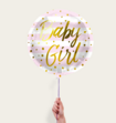 Ballon Baby Girl Roze Goud  