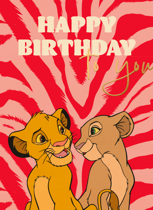 Happy Birthday Lion King