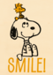 Verjaardagskaart Snoopy smile
