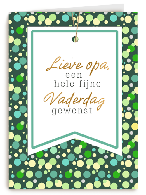 vaderdag kaart voor opa