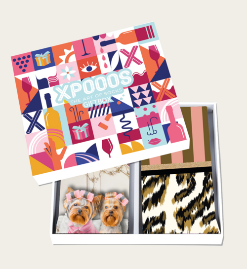 XPOOOS Sokken Cadeauset Animalista