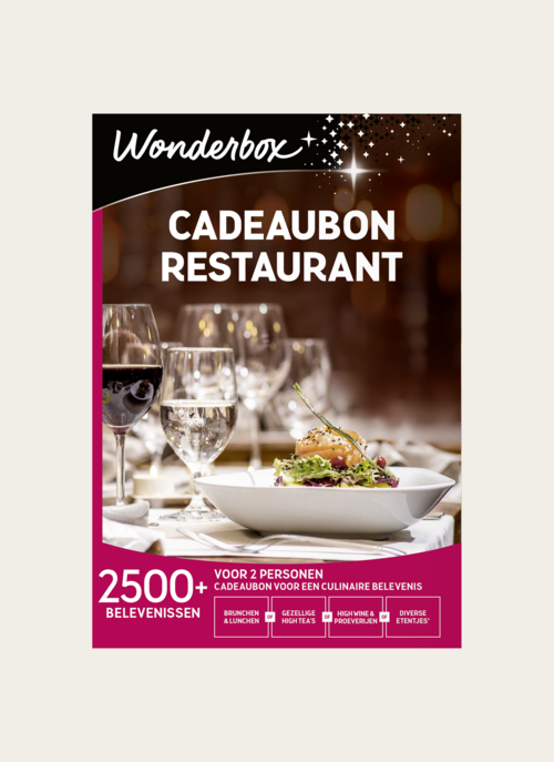 Cadeaubon Restaurant | Wonderbox Cadeau Valentijn |