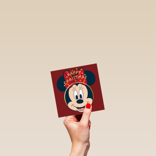 Happy christmas minnie