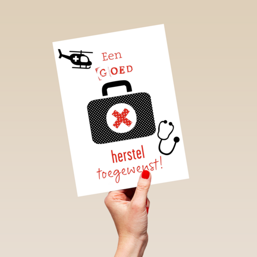 dokterskoffer goed herstel toegewenst