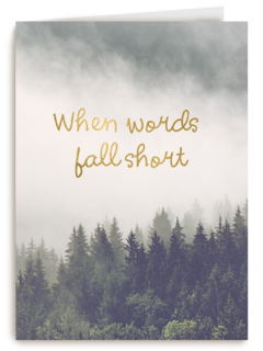 Sterktekaart When words fall short
