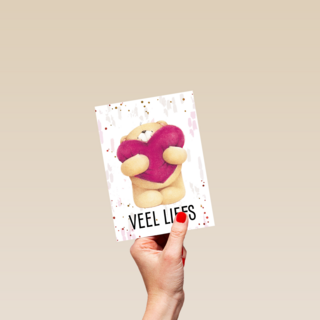 valentijnskaart forever friends Veel liefs