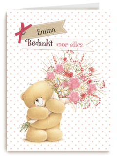 bedankt kaarten bedankt voor alles