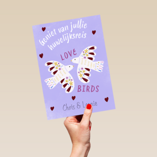 Geniet Van Jullie Huwelijksreis Love Birds