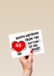 happy birthday from the bottom of my heart