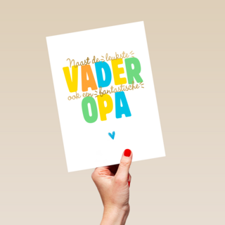 Naast de leukste vader ook een fantastische opa