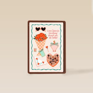 Valentijn draait om liefde