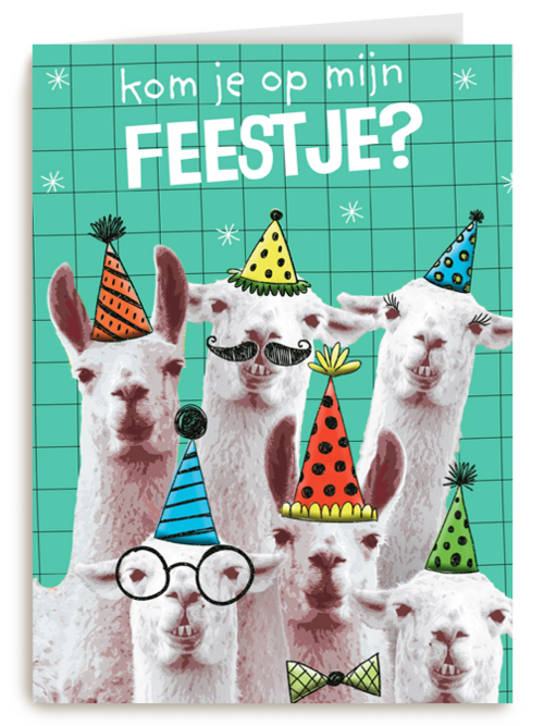kom jij op mijn lamafeestje