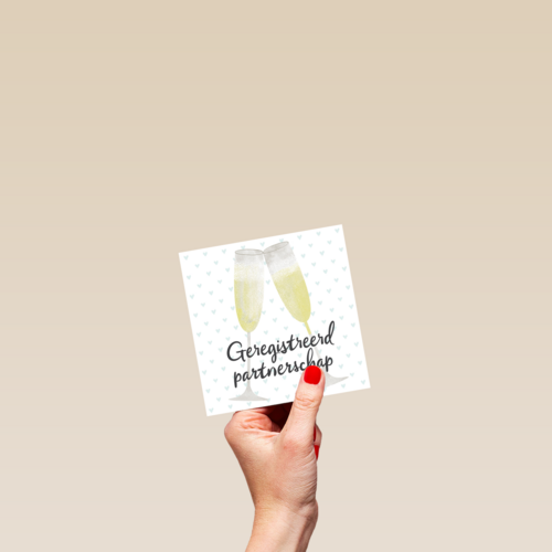 drankjes voor jullie geregistreer partnerschap