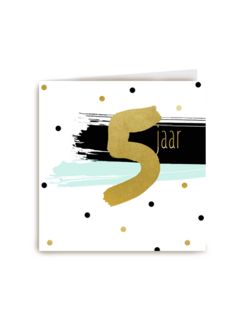 5 jaar in het goud