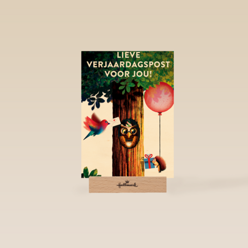 Lieve verjaardagpost voor jou
