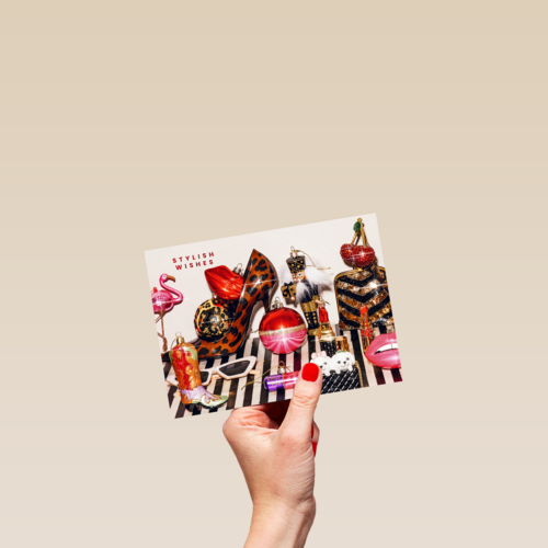 Vondels kaart stylish wishes
