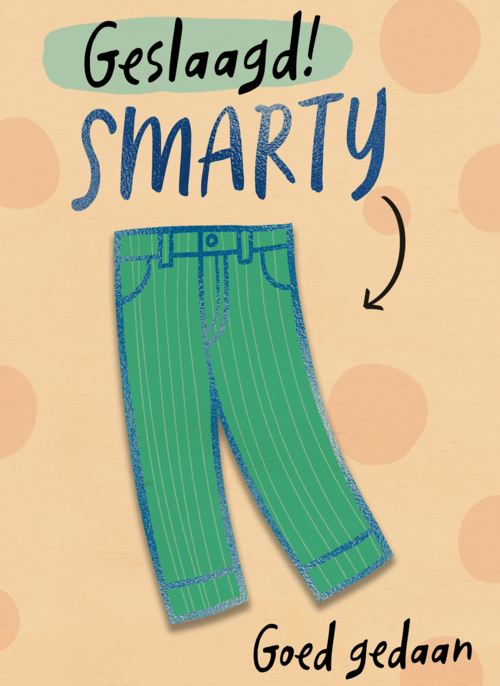 Houten Kaart Diploma | Hallmark | Houten Kaart Hallmark | Diploma | Geslaagd Smarty Pants
