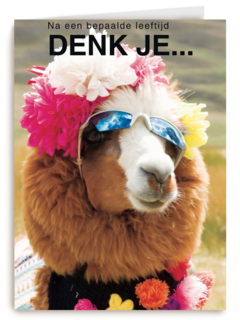 na een bepaalde tijd denk je