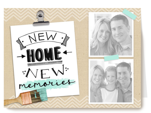 fotokaart new home new memories