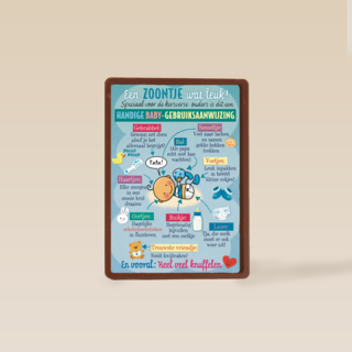 smile kaart baby gebruiksaanwijzing voor een zoon