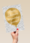 Verjaardagskaart man vrouw hip Gouden ballon