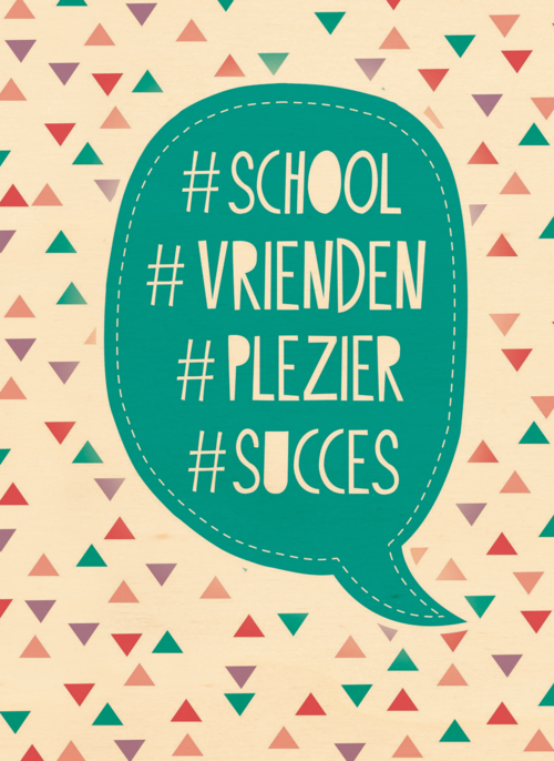 Houten Kaart Back To School | Houten Kaart Hallmark | Back To School | Back To School School Vrienden Plezier Succes