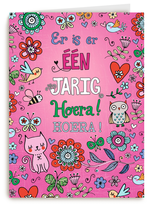 Verjaardagskaart Hallmark | Er Is Er Een Jarig Hoera