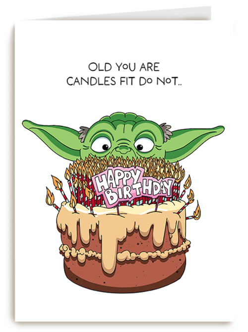 Verjaardagskaart Hallmark | Star Wars Old You Are