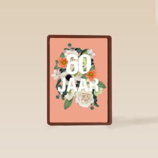 boeket voor zestig jaar